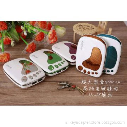 USB Power Bank with digital display for smartphone